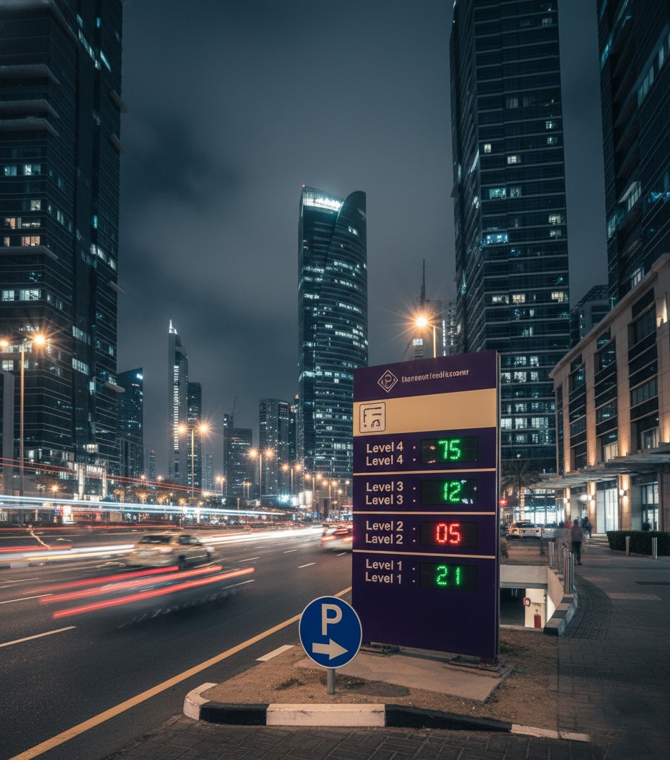 PARKING GUIDANCE SERVICE SYSTEM